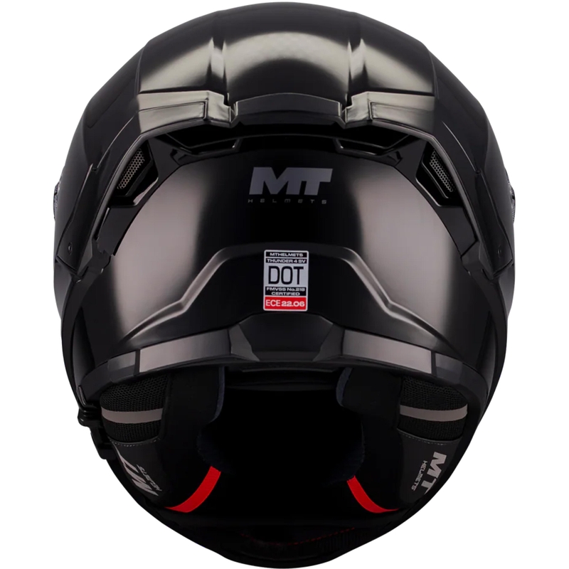 Integrální helma na motorku MT Thunder 4 SV Pure A1 černá