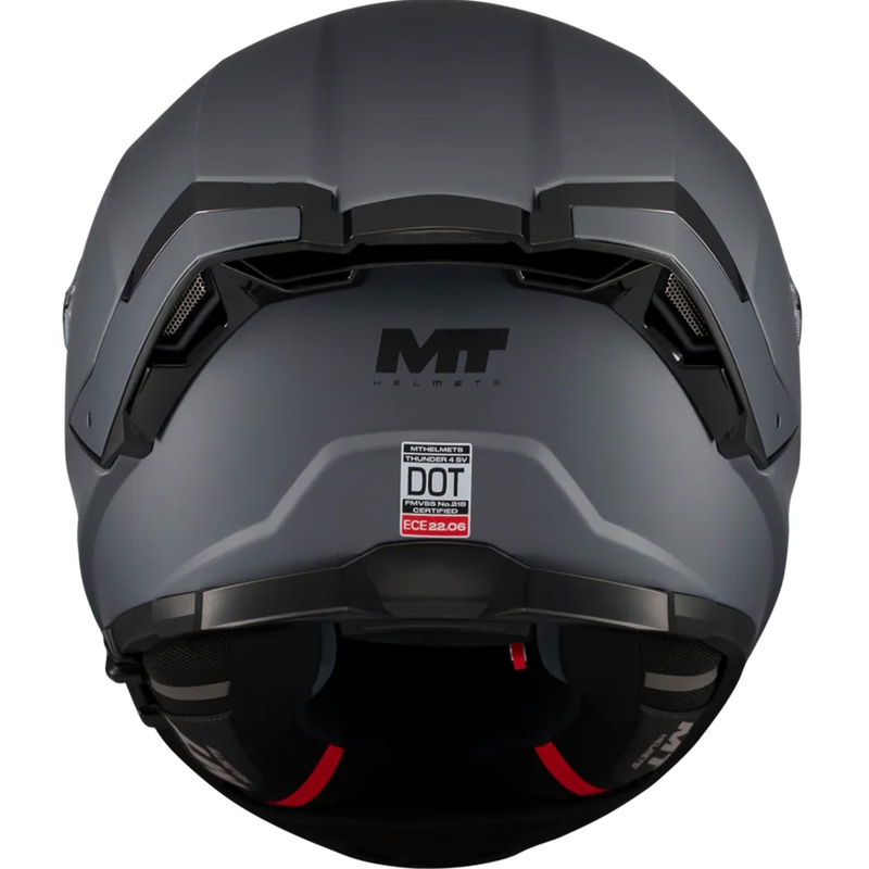 Integrální helma na motorku MT Thunder 4 SV Pure A2 matná šedá