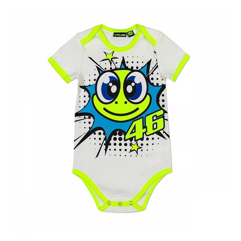 Dětské body VR46 Valentino Rossi želva bílé