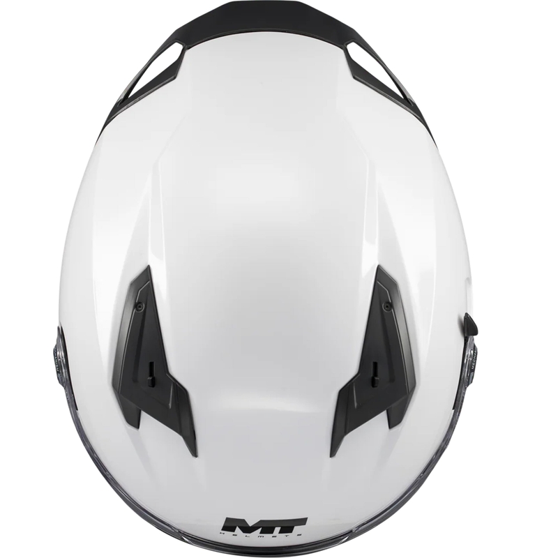 Integrální helma na motorku MT Braker SV Pure A0 bílá