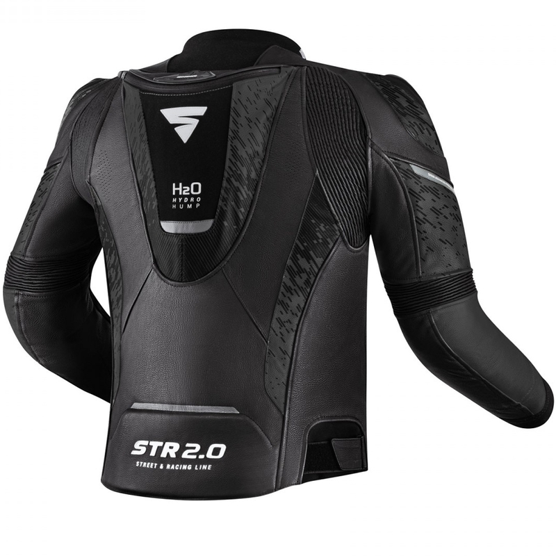 Bunda na motorku Shima STR 2.0 černo-šedá