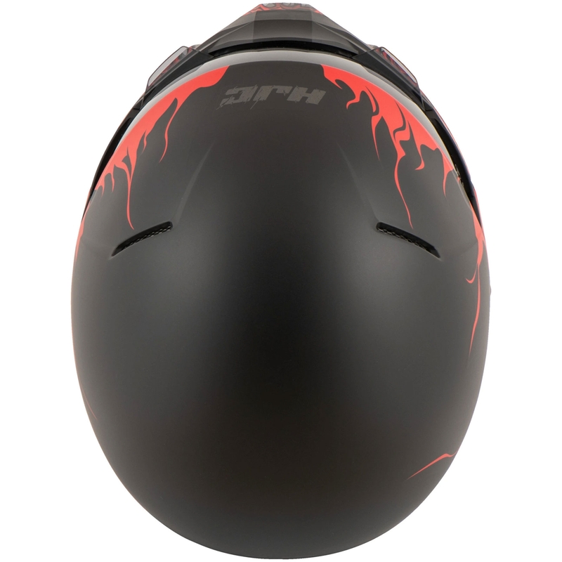 Otevřená přilba s maskou HJC i20 Scraw MC1SF bílo-červeno-černá