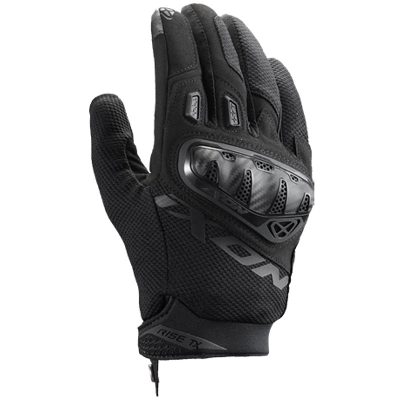 Rukavice na motorku IXON Rise TX černé