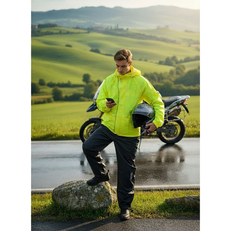 Moto pláštěnka SiDi Tempora fluo žluto-černá