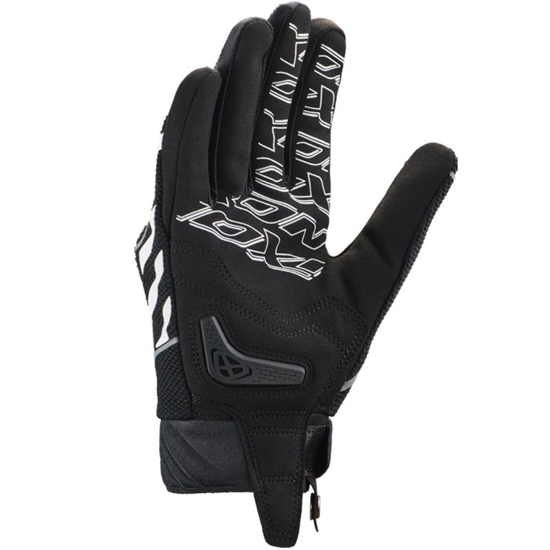 Rukavice na motorku IXON Venum Hurry černo-šedo-bílé