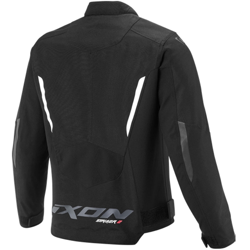 Dětská bunda na motorku IXON Striker 2 černo-bílá