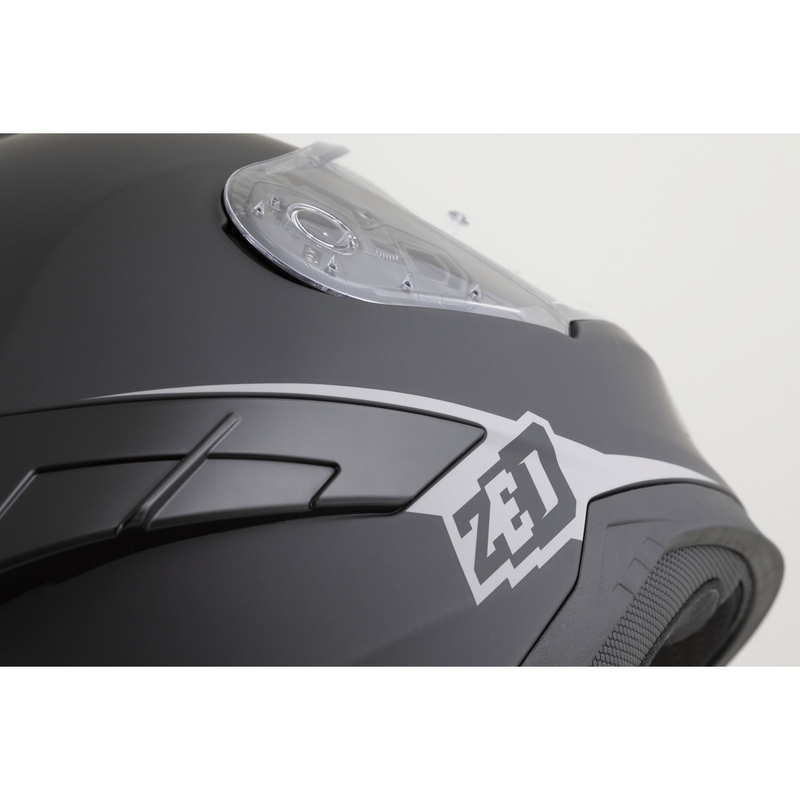 Integrální helma na motorku ZED K40 matná černo-tmavě šedá