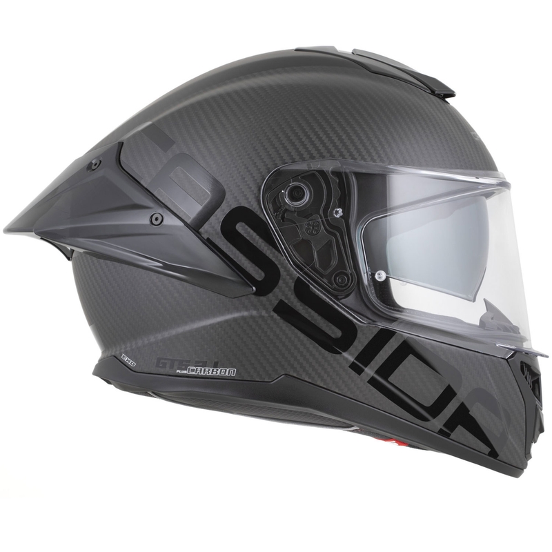 Integrální helma na motorku Cassida Integral GTS 2.1 Plus Carbon matná carbon-černo-bílá