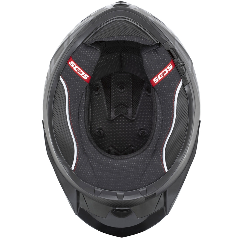 Integrální helma na motorku Cassida Integral GTS 2.1 Plus Carbon matná carbon-černo-bílá