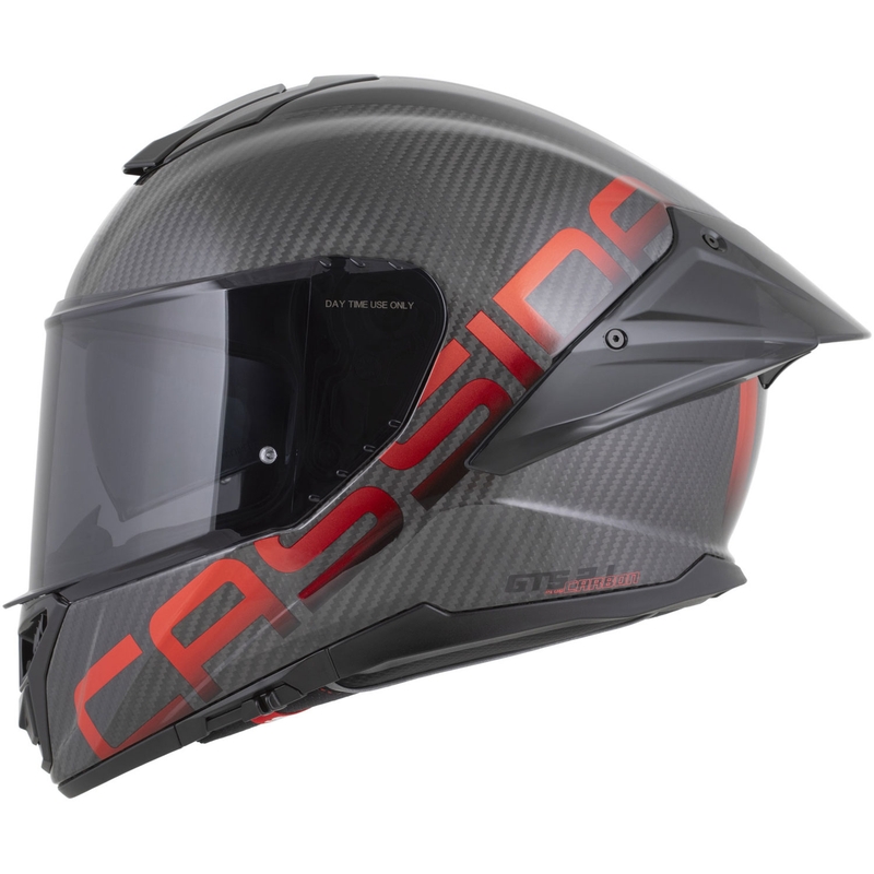 Integrální helma na motorku Cassida Integral GTS 2.1 Plus Carbon matná carbon-červená