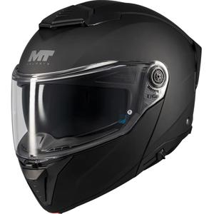 Výklopná helma na motorku MT Atom 2 SV Pure A1 matná černá