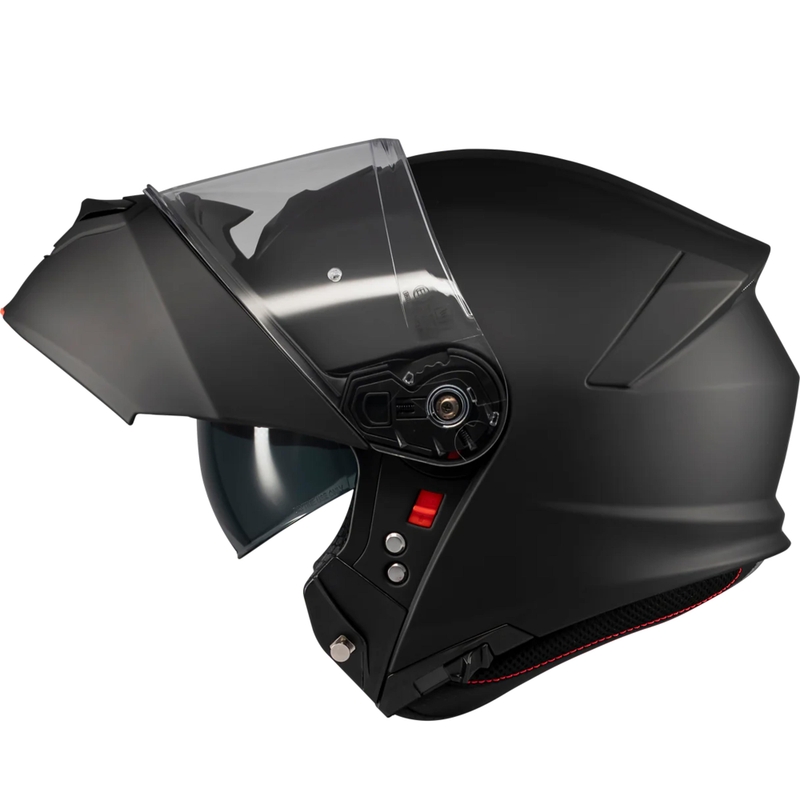 Výklopná helma na motorku MT Genesis SV Pure A1 matná černá