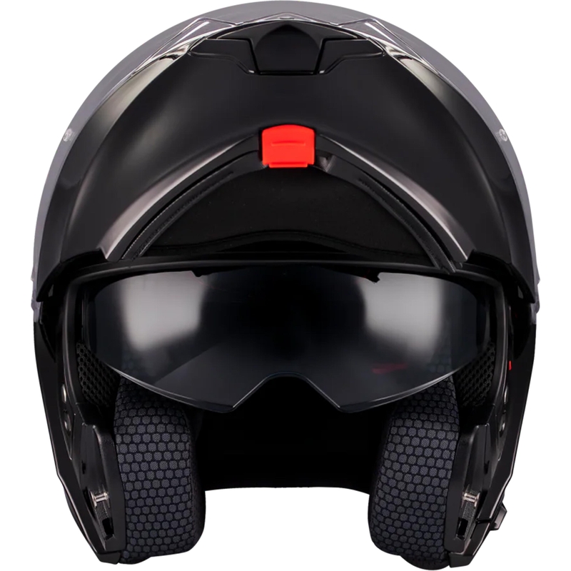 Výklopná helma na motorku MT Genesis SV Pure A1 černá