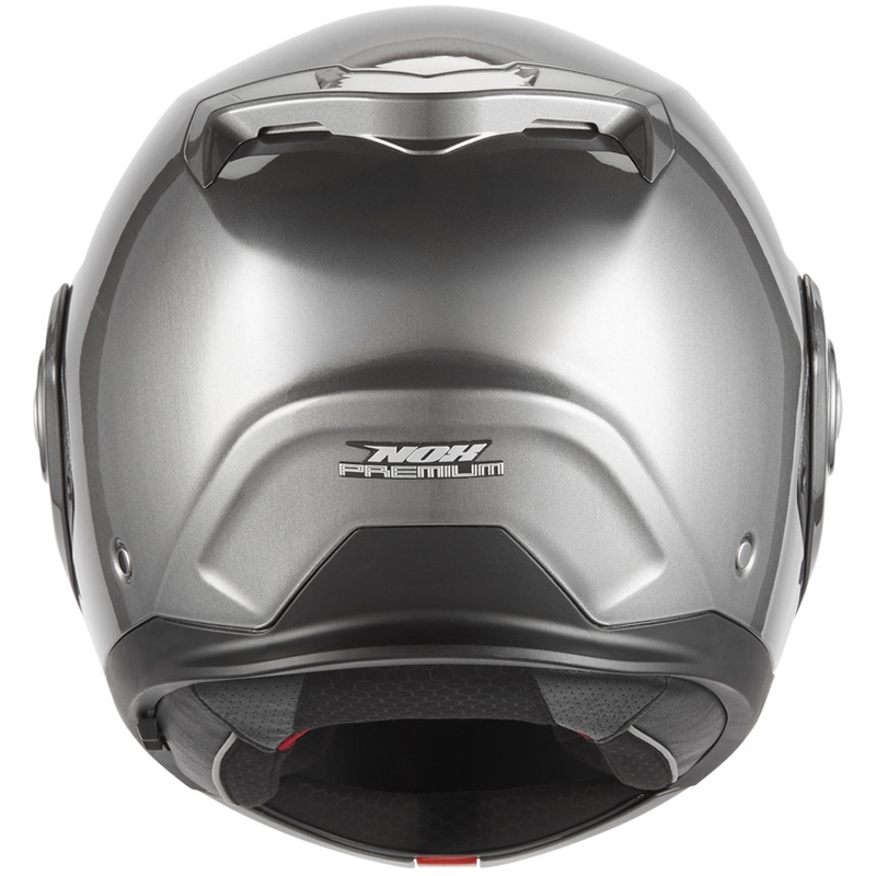 Výklopná helma na motorku NOX PREMIUM Spinner matná titanová