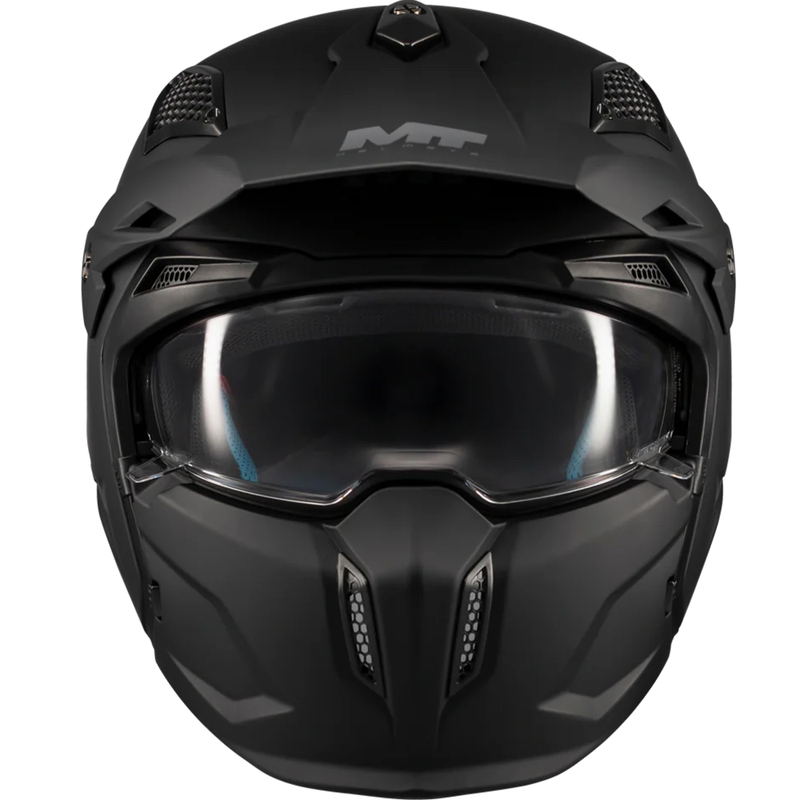 Modulární helma na motorku MT Streetfighter SV S Pure A1 matná černá