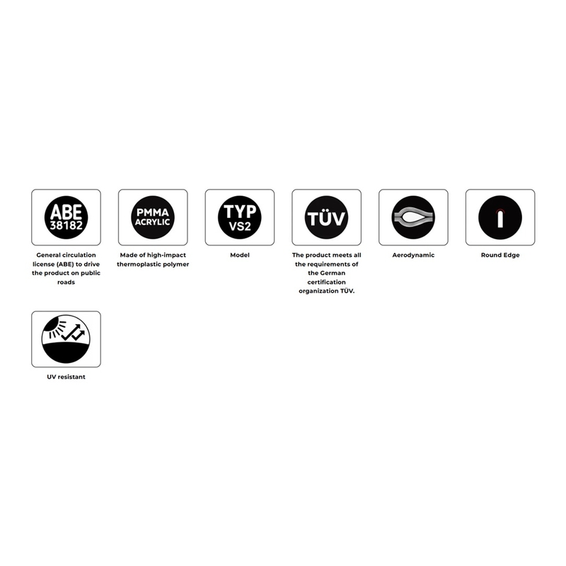 Plexi štít PUIG TOURING kouřová