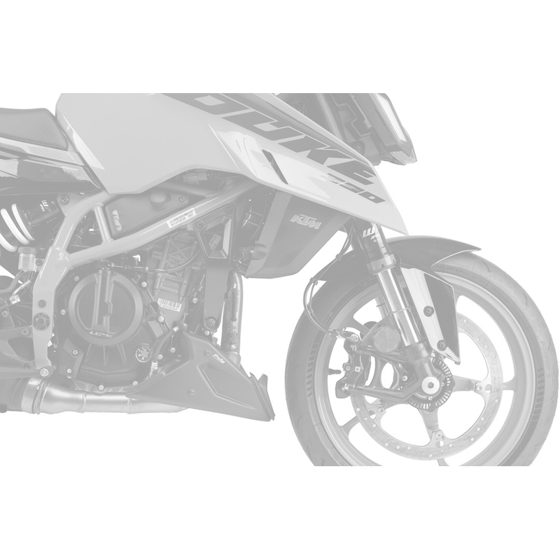Spoiler motoru PUIG karbonový vzhled