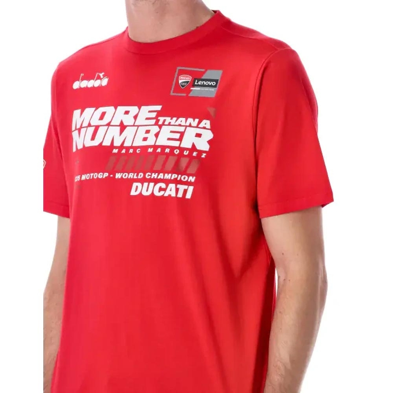 Tričko Ducati Marc Marquez MM93 World Champ červené