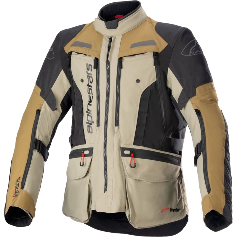 Bunda na motorku Alpinestars Bogota PRO Drystar zeleno-černá