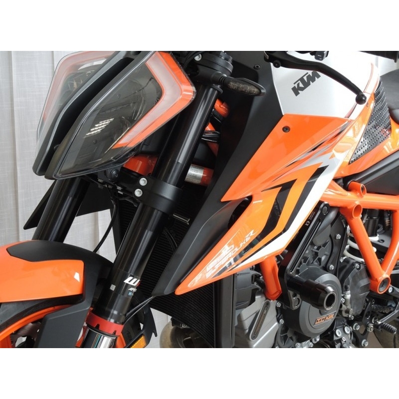 Chrániče proti pádu RDMOTO bílý polyamid