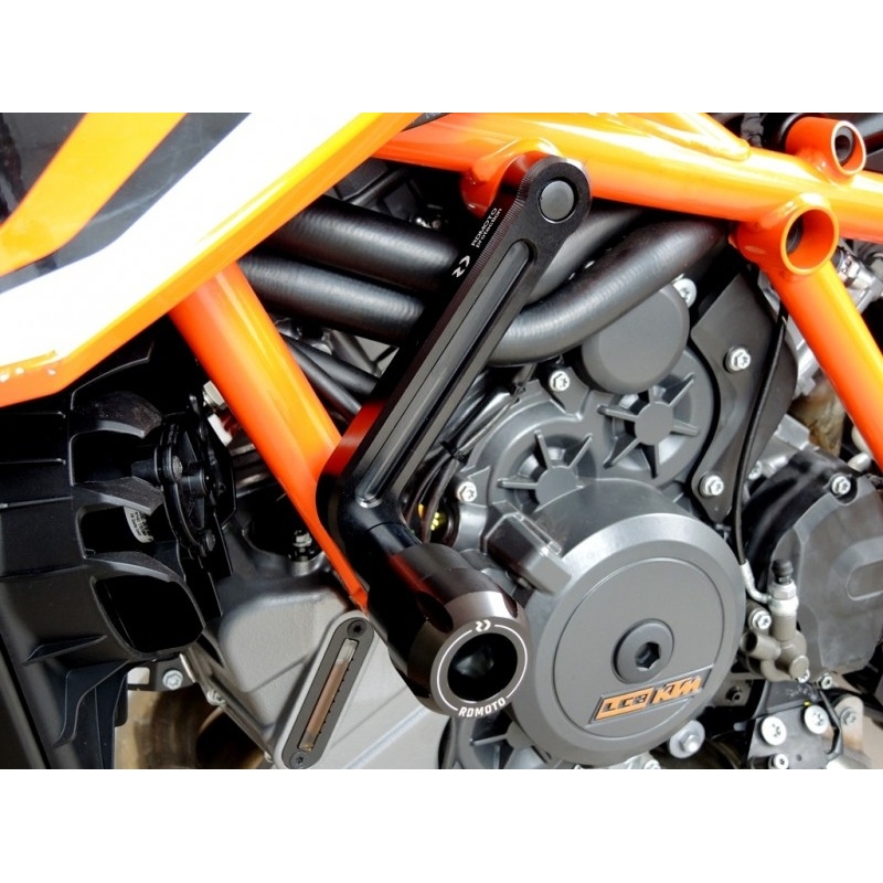 Chrániče proti pádu RDMOTO bílý polyamid