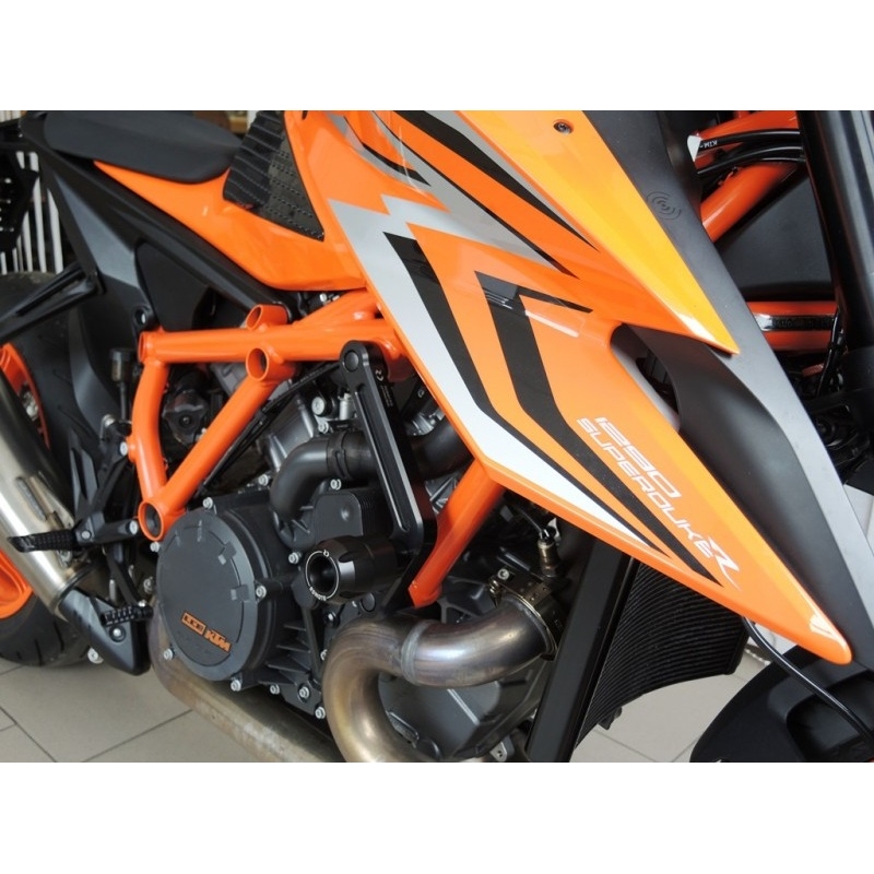 Chrániče proti pádu RDMOTO bílý polyamid