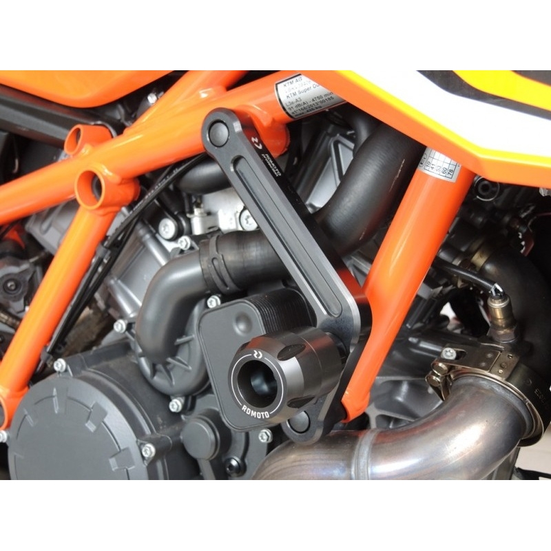 Chrániče proti pádu RDMOTO bílý polyamid