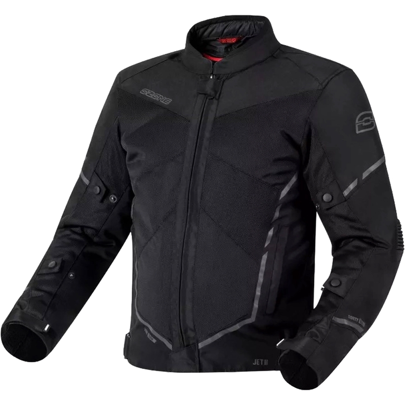 Moto bunda Ozone Jet II černá výprodej