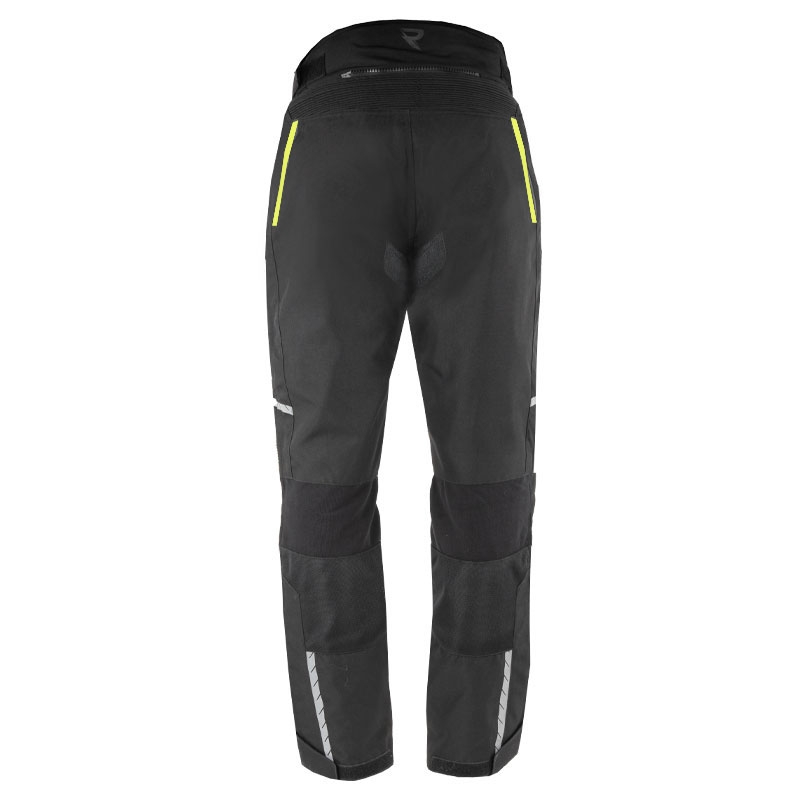 Kalhoty na motorku Street Racer Flex Air černo-fluo žluté - II. jakost