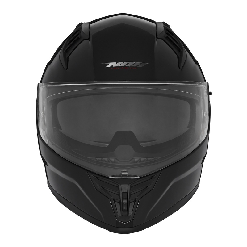 Integrální helma na motorku NOX N401 černá - II. jakost