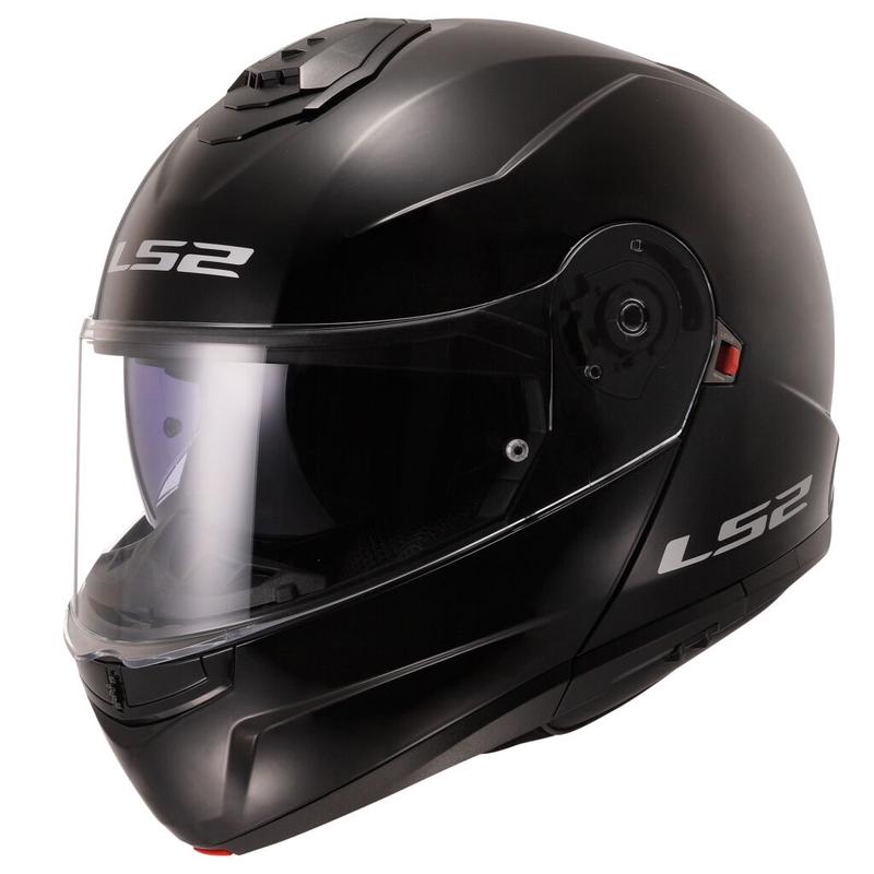 Vyklápěcí přilba LS2 FF908 Strobe II černá lesklá - II. jakost