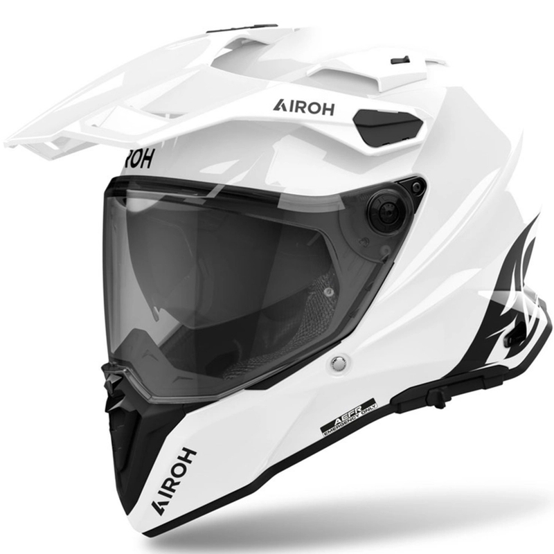 Enduro helma Airoh Commander 2 Color lesklá bílá