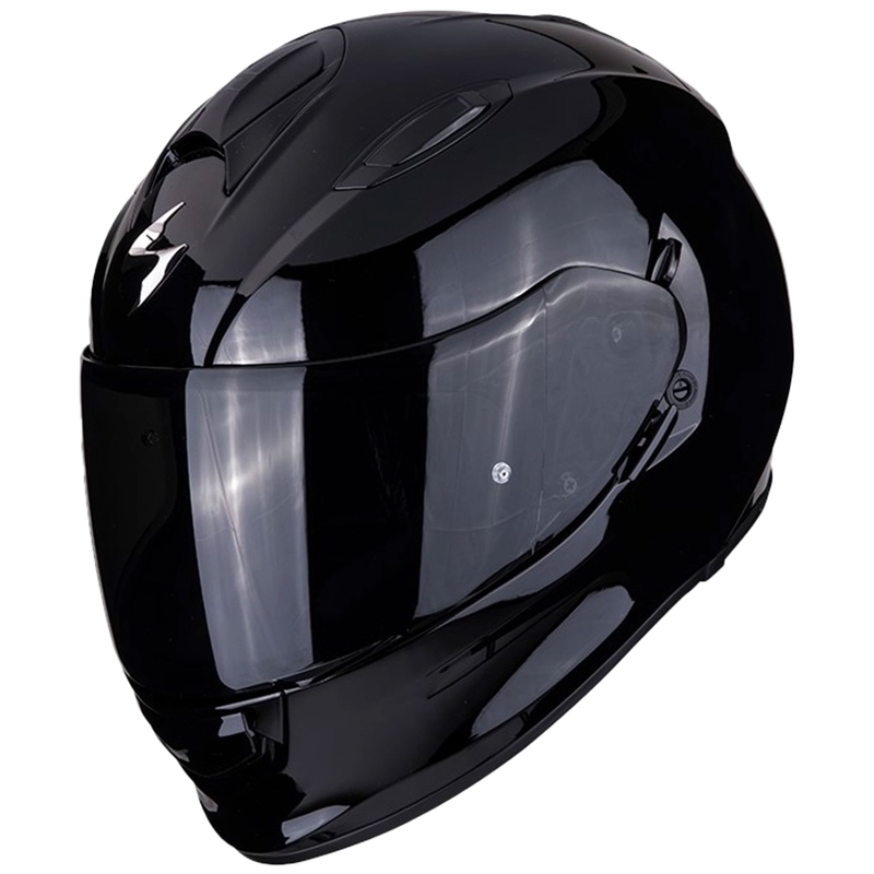 Integrální přilba na motorku Scorpion Exo-491 Solid černá lesklá - II. jakost
