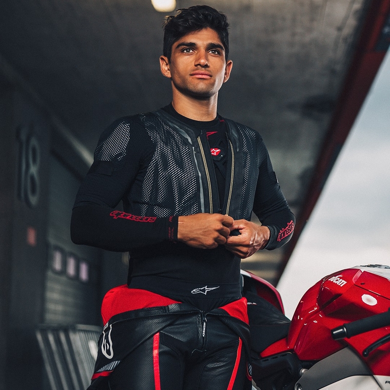 Airbagová vesta Alpinestars TECH-AIR®7X System černo-červená - II. jakost
