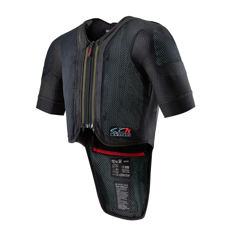 Airbagová vesta Alpinestars TECH-AIR®7X System černo-červená - II. jakost