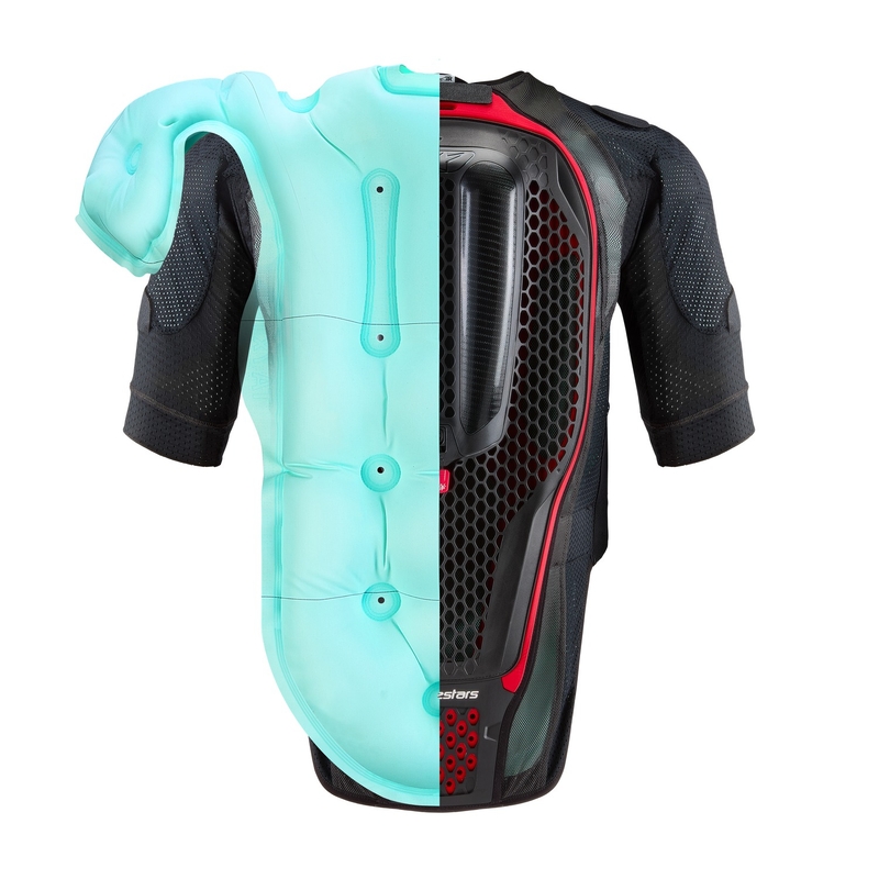 Airbagová vesta Alpinestars TECH-AIR®7X System černo-červená - II. jakost