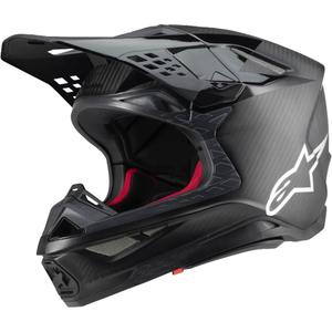 Motokrosová helma Alpinestars Supertech S-M10 Fame lesklý/matný karbon