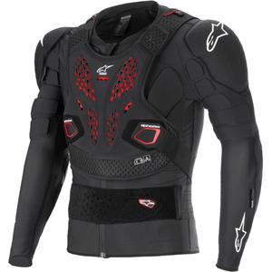 Chránič těla Alpinestars Bionic Pro 3 Plasma černo-červeno-bílý