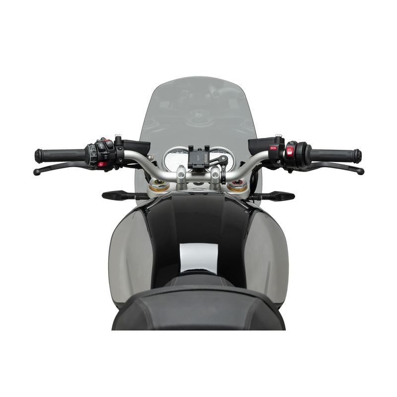 Plexi štít PUIG NEW GEN. TOURING kouřová pro BMW R 1200 Nine T 2024-2026, BMW R 12 2024-2025