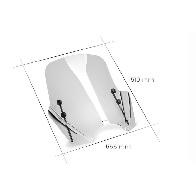 Plexi štít PUIG T.X. průhledný