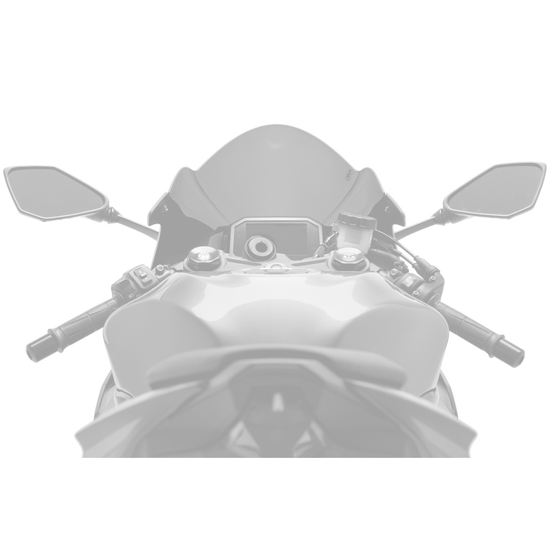Plexi štít PUIG Z-RACING modrá pro KAWASAKI ZX-6R 636 Ninja (2013<) 2024-2025