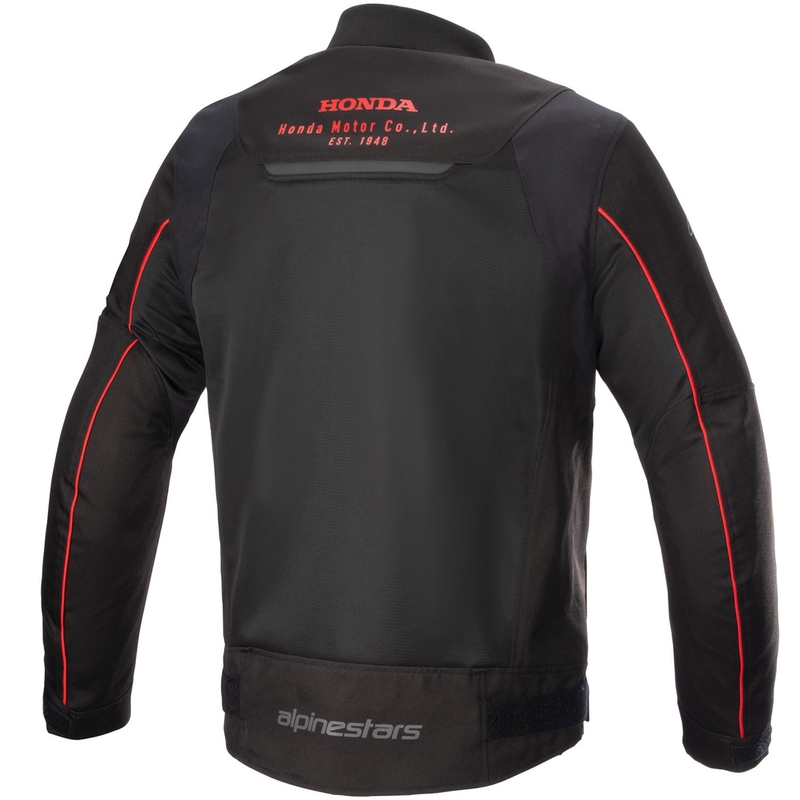 Bunda na motorku Alpinestars Luc Air 2 Honda černo-červená