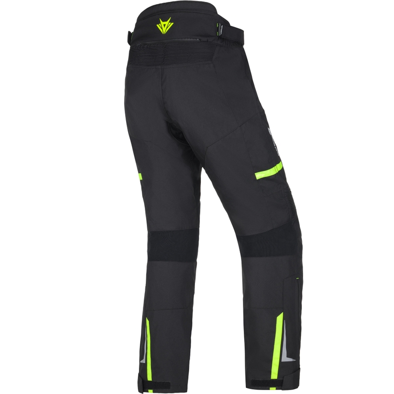 Kalhoty na motorku RSA EXO 2 černo-fluo žluté