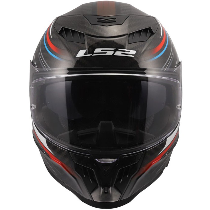 Integrální helma na motorku LS2 FF807 Dragon Subic bílo-modro-červená
