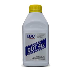 Brzdová kapalina EBC Dot 4 BF004LV-6 500ml (6 lahví)