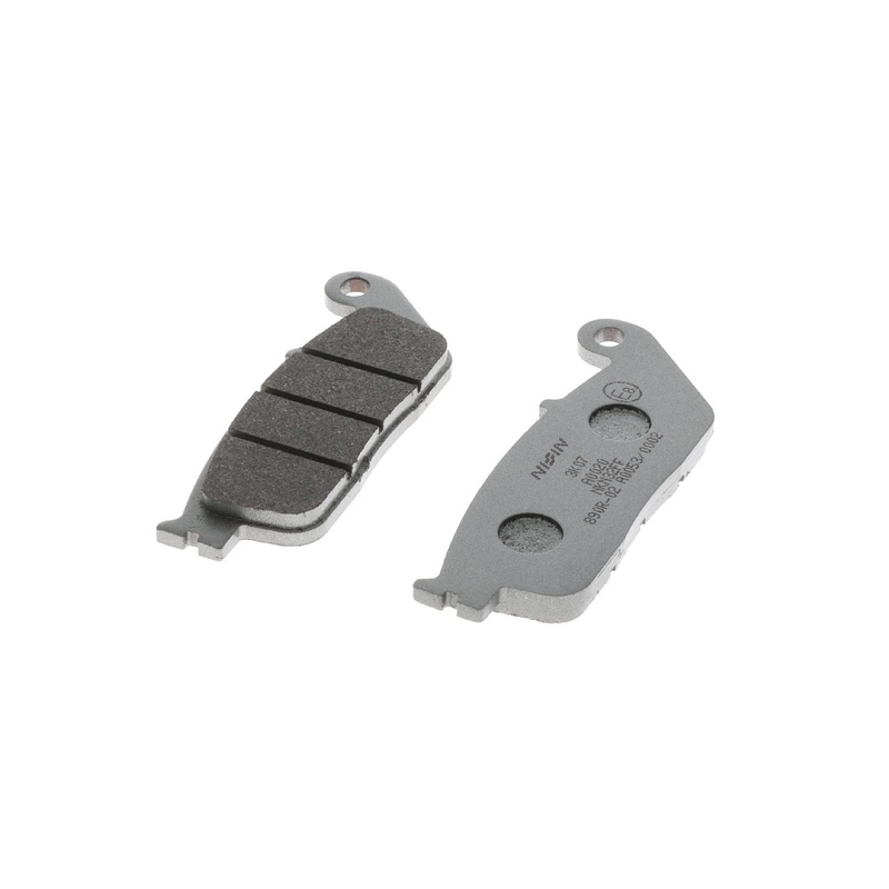 Brzdové destičky NISSIN semi-metalická směs 102x39x8.1 mm 2 ks