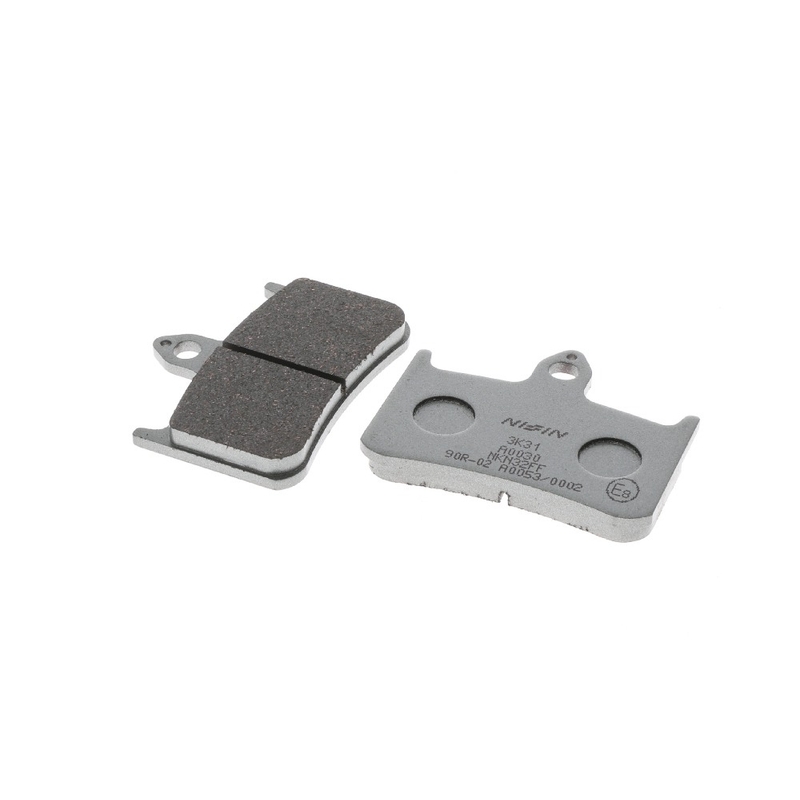 Brzdové destičky NISSIN semi-metalická směs 68x54x8.2 mm 2ks