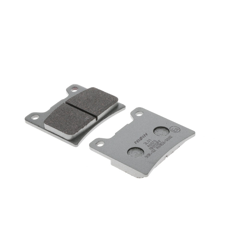 Brzdové destičky NISSIN semi-metalická směs 63.5x54.9x8.5 mm 2 ks