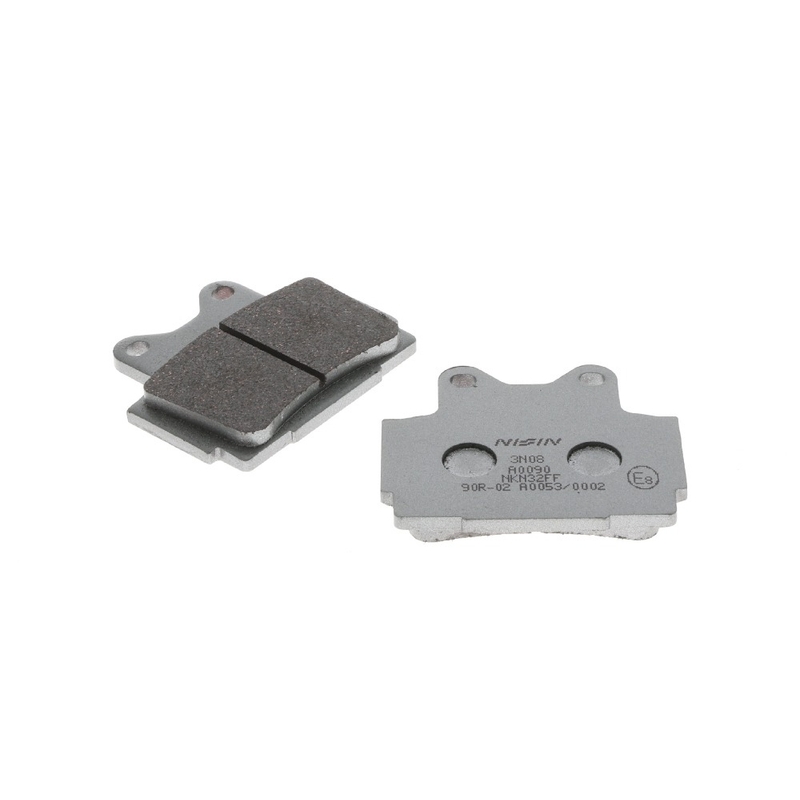 Brzdové destičky NISSIN semi-metalická směs 68x57x8.5 mm 2 ks
