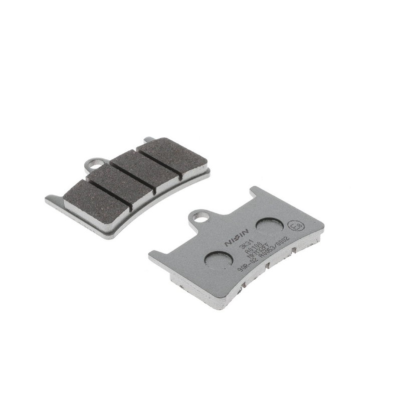 Brzdové destičky NISSIN semi-metalická směs 69.8x50.7x8.5 mm 2 ks